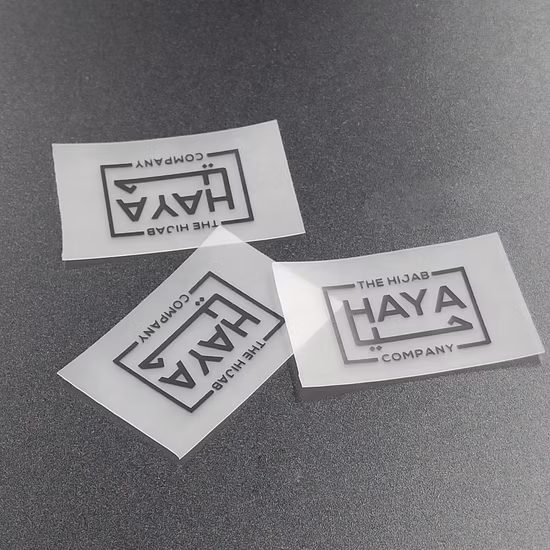 Grs Certified Soft TPU Printing Care Labels for Beachwear/Swimwear/Bikinis