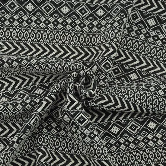 Wholesale Textile Cotton Polyester Spandex Ottoman French Terry Cloth Jacquard Knitted Fabric