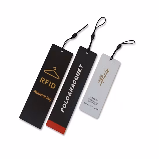 Wholesale Custom Recycled Paper Hangtags for Clothing Own Logo