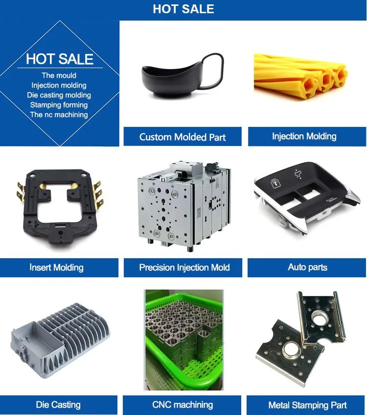 ABS/PC/PA66/POM/TPU/PP/PVC/Pet/HDPE Injection Mould Parts Plastic Injection Molding Products