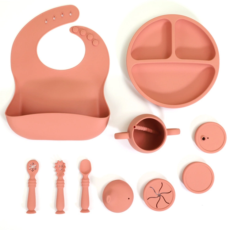 Silicone Baby Tableware Food Grade Silicone Baby Feeding Silicone Baby Products