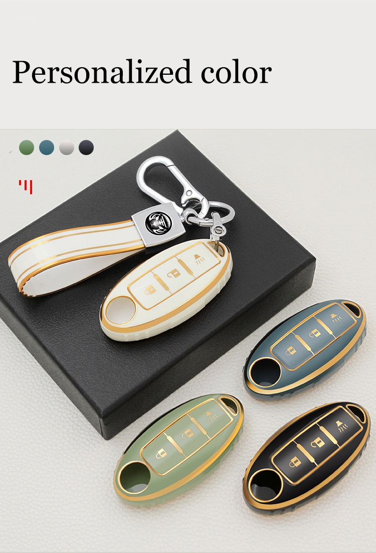High Quality Soft TPU Car Key Cover Shell Product for Nissan