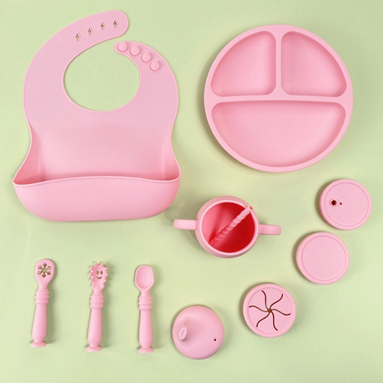 Silicone Baby Tableware Food Grade Silicone Baby Feeding Silicone Baby Products