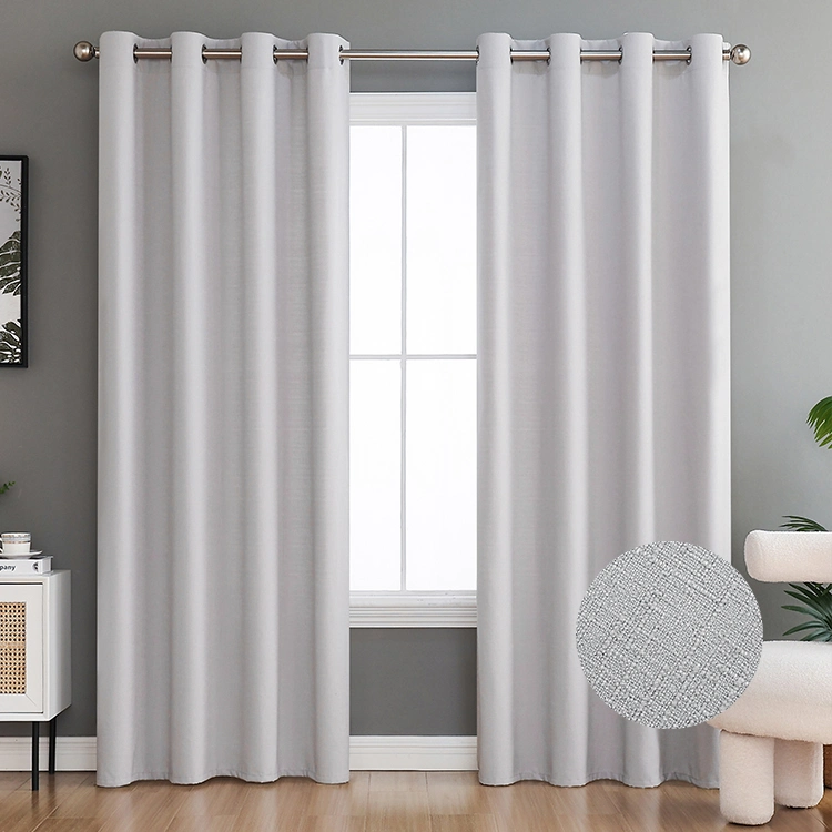 2023 New Minimalist Modern Living Room Bedroom Jacquard Curtain Fabric
