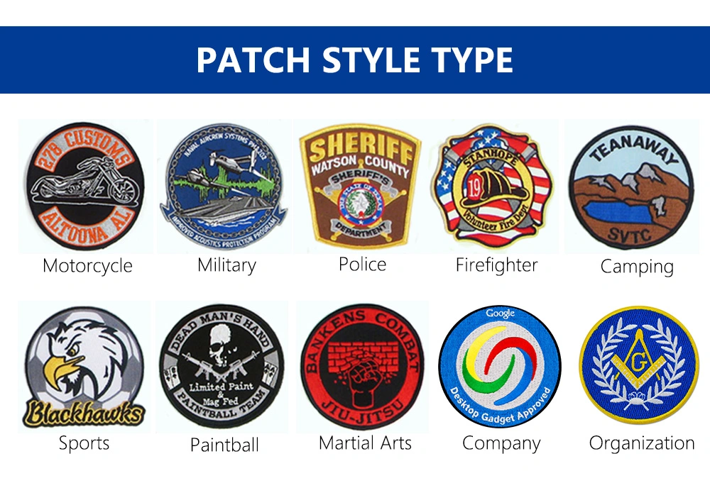 Factory Custom Any Logo Eco-Friendly Personalized Cmyk Printing Products Funny Hat Jacket Patches Heat Transfer Embroidery Uniform Label
