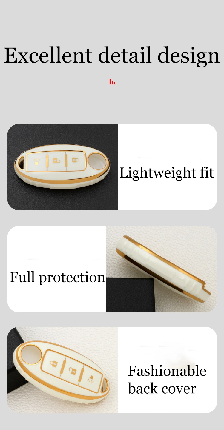 High Quality Soft TPU Car Key Cover Shell Product for Nissan