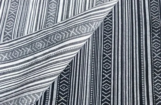 Bohemian Style Mexcio Stripe Jacquard Fabric 