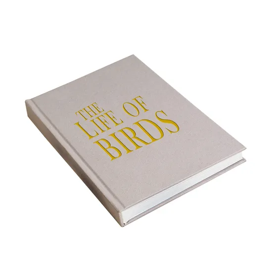 Customized Competitive Price Fabric Cloth Hard Cover Baby Journal Album Recyclable Paper Recordable Baby Memory Book Printing 