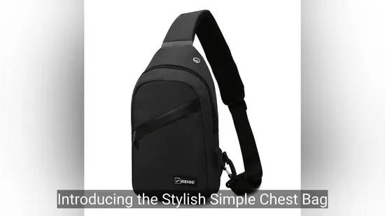 Large Capacity Multipurpose Chest Bag for Daily Use and Travel Storage 