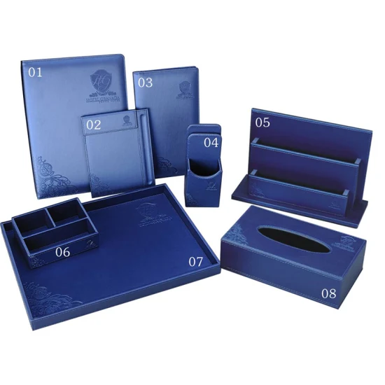 Combination Series PU Plus MDF Material Hotel Amenities Leather Products